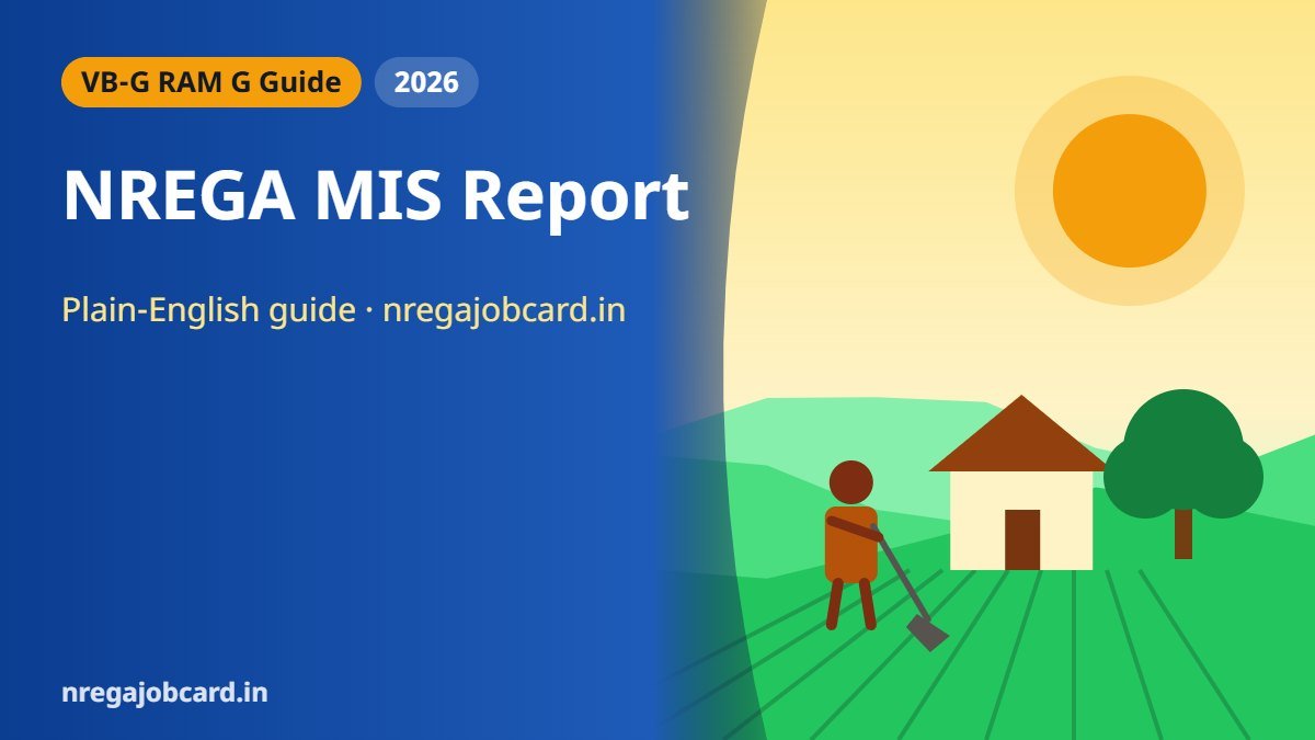 NREGA MIS Report