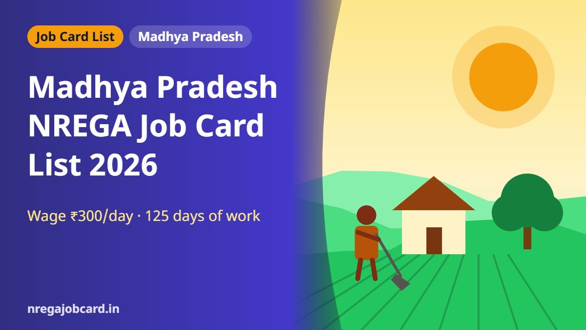 Madhya Pradesh NREGA job card list 2026