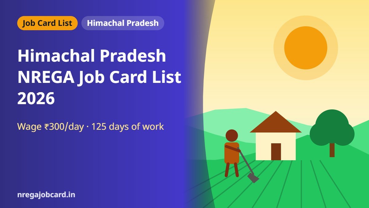 Himachal Pradesh NREGA job card list 2026