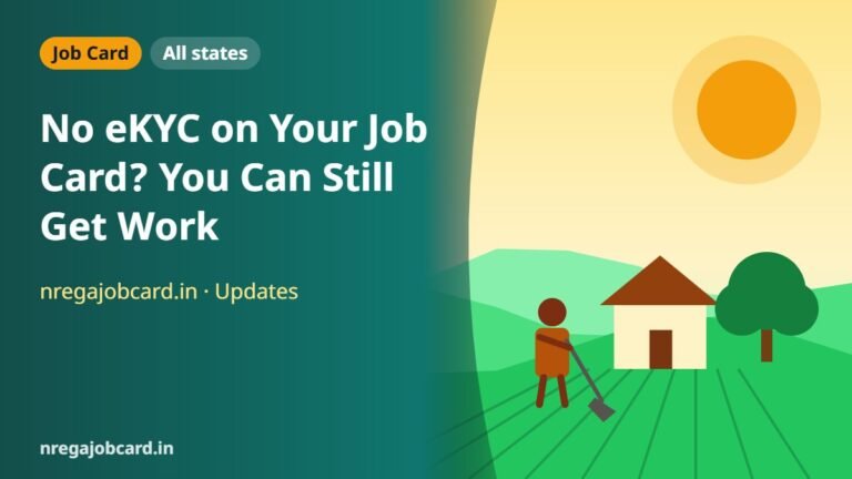 No eKYC on Your Job Card? You Can Still Get Work