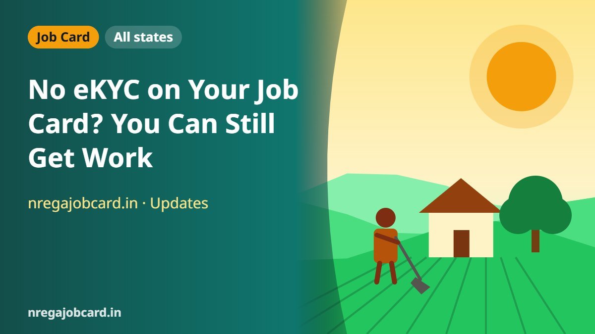 No eKYC on Your Job Card? You Can Still Get Work
